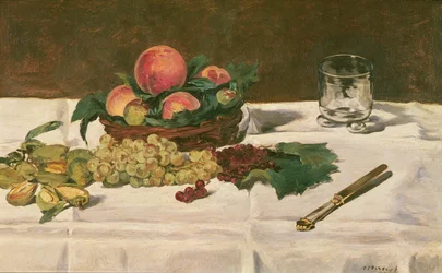 Stillleben: Obst auf einem Tisch, 1864